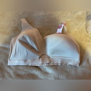 Lane Bryant bra size 44H beige NEW Comfort Bliss no wire